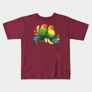 Fischer Lovebirds Kids T-Shirt